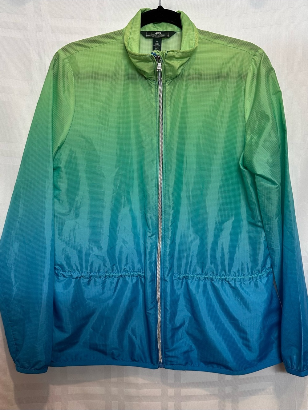 Lauren Ralph Lauren Active
Ombre Windbreaker Full Zip Packable Jacket Medium